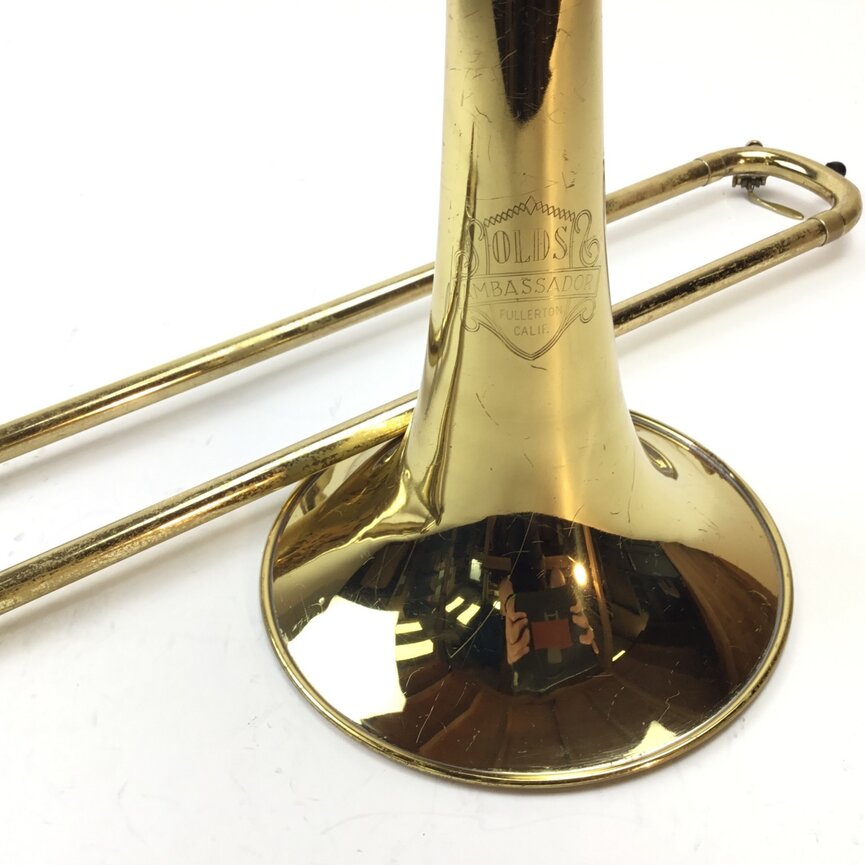 Used Olds Ambassador Bb Tenor Trombone (SN: 799072)