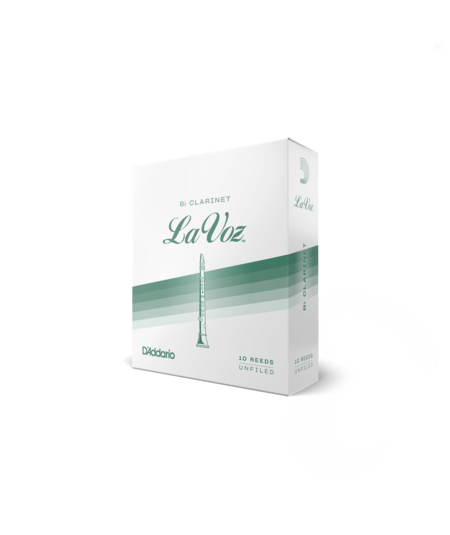 Rico La Voz Bb Clarinet Reeds, Box of 10