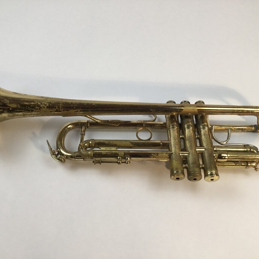 Used Burbank Benge Bb Trumpet (SN: 4359)