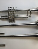 Used Warburton Bb Trumpet (Includes 3 Bells) (SN: 014)