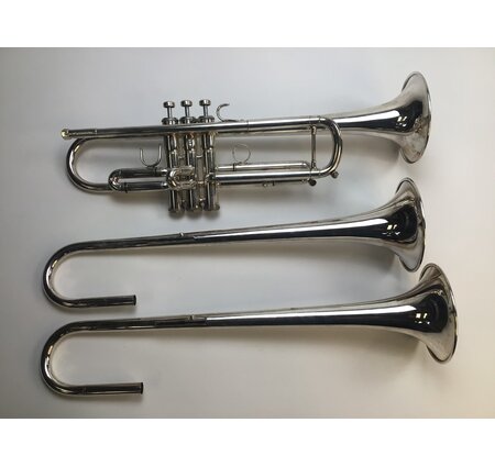 Used Warburton Bb Trumpet (Includes 3 Bells) (SN: 014)