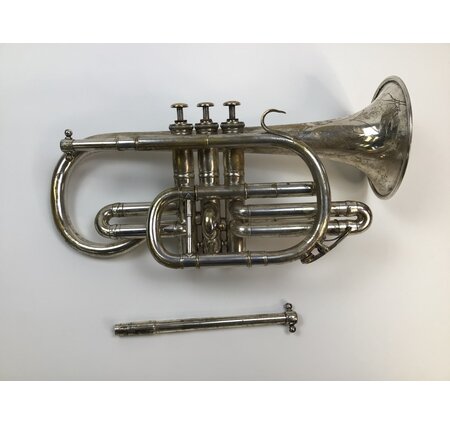 Used Besson Breveté Bb/A Cornet (SN: 27260)