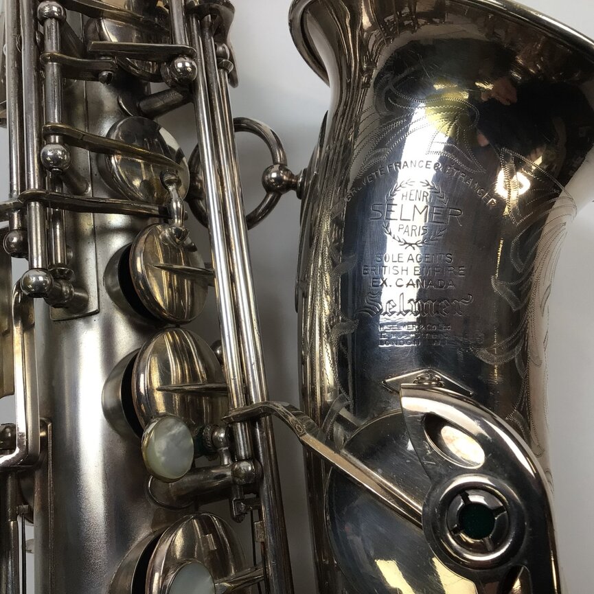 Used Selmer Balanced Action Eb Alto Saxophone (SN: 23113)