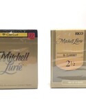 Reed Lot 8. Rico Mitchell Lurie Bb Clarinet Reeds, Strength 2 1/2, Two Boxes of 10 [739]