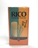 Reed Lot 16. Rico Bb Bass Clarinet Reeds, Strength 3 1/2, One Box of 25 Reed [801]