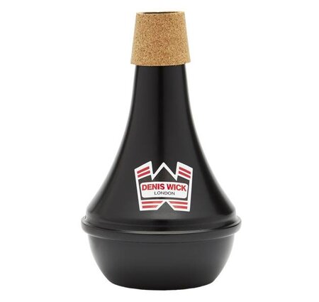 Denis Wick DW5526 Bb Trumpet Black Aluminum Practice Mute