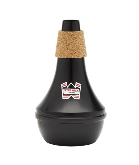 Denis Wick DW5534 D Trumpet/Eb Cornet Black Aluminum Practice Mute