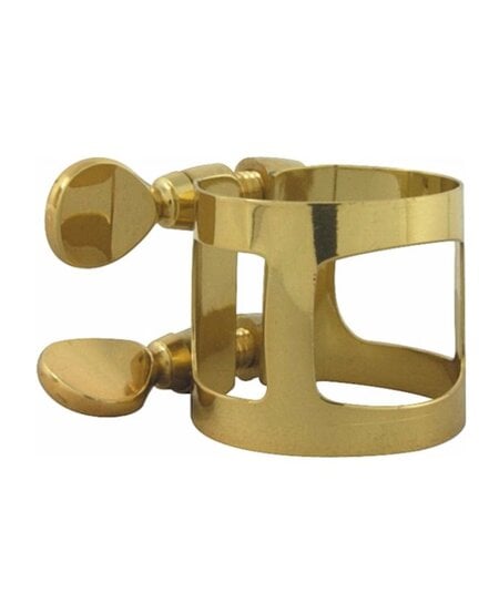 Yamaha Soprano saxophone ligature; gold laquer