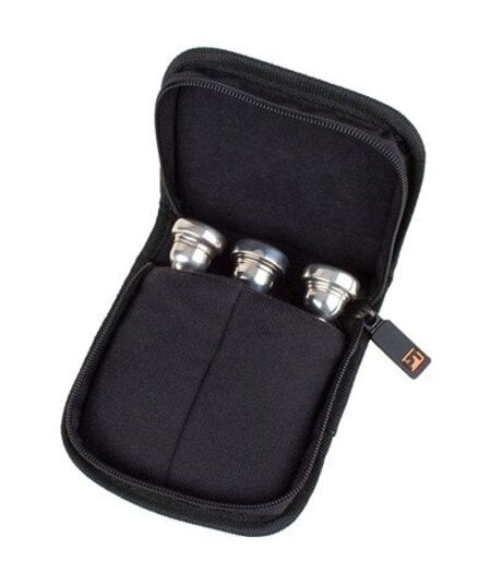 Protec A219ZIP Trumpet/Small Brass Mouthpiece Pouch–3 Piece (Nylon) with Zipper