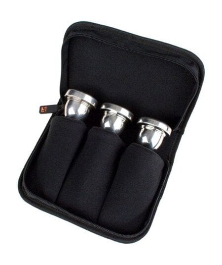 Protec A212ZIP Tuba Mouthpiece Pouch–3 Piece (Nylon) with Zipper