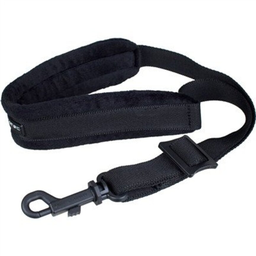 Protec A305P Saxophone Padded Neck Strap-24" (Tall) W/ Plastic Snap Black
