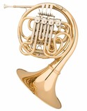 Eastman EFH683 French Horn Gold Brass, Cut Bell