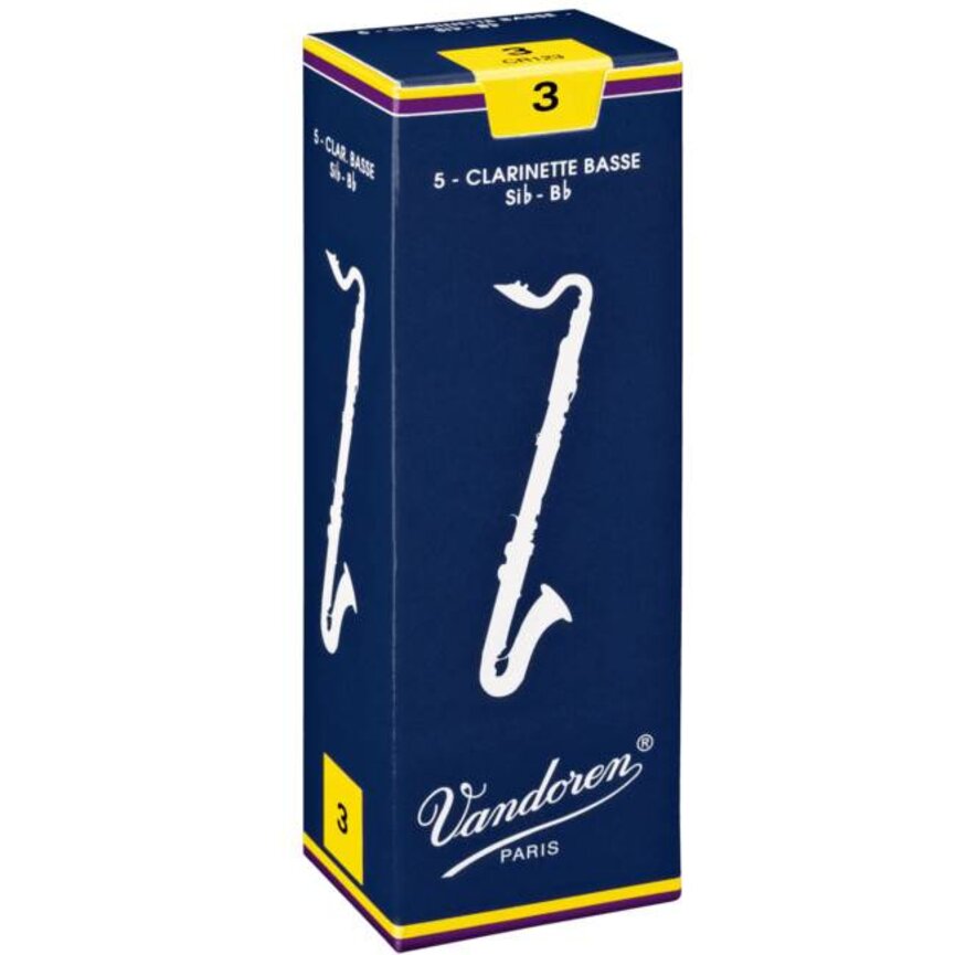 Vandoren Bass Clarinet Traditional Reeds
