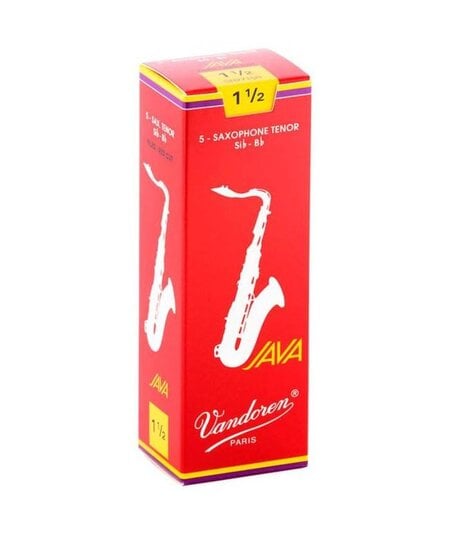 Vandoren Tenor Sax Java Red Reeds