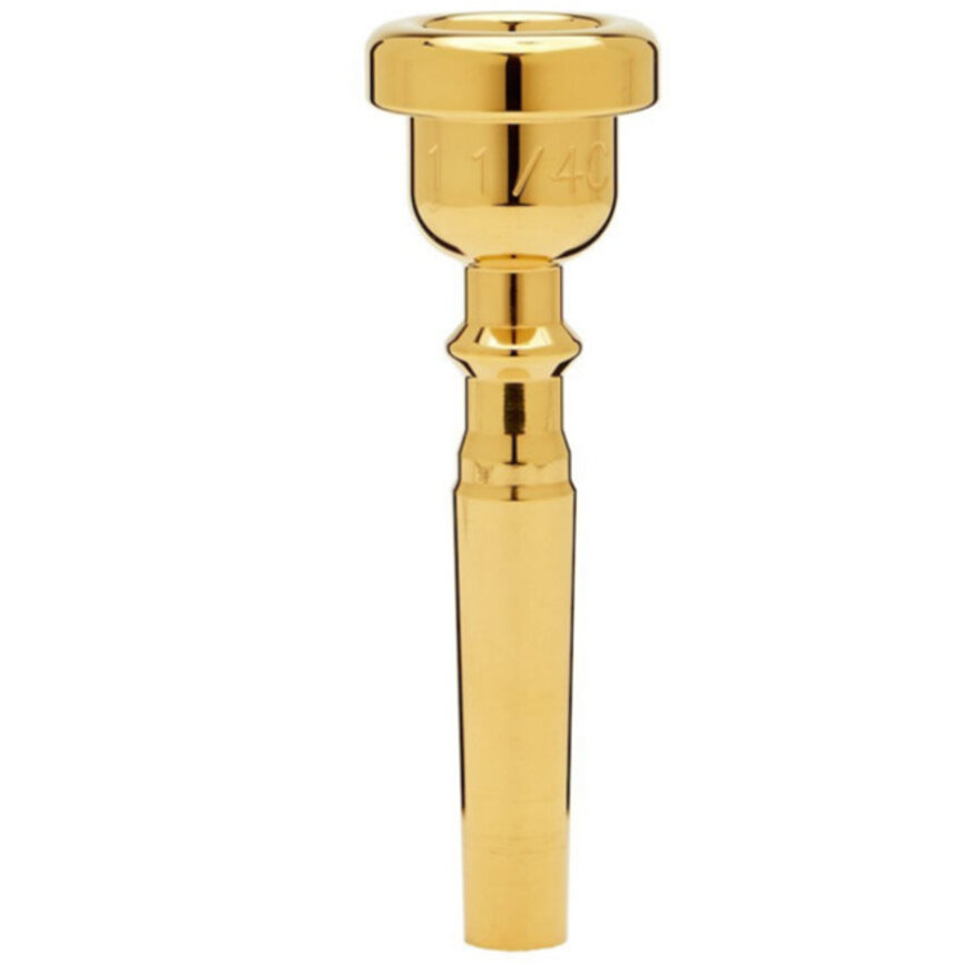 Denis Wick "American Classic" Trumpet Mouthpiece Gold Plate