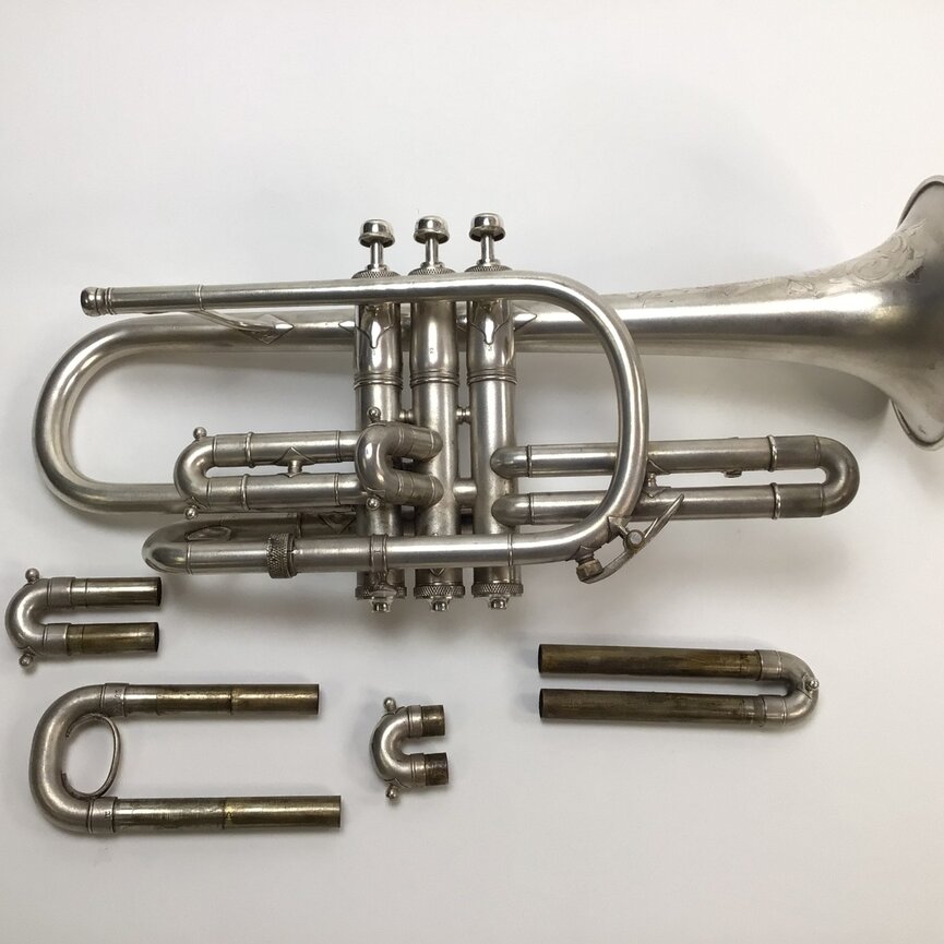 Used King Master Model Bb/A Cornet (SN: 22283)