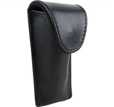 Protec L203 Small Brass Leather Mouthpiece Pouch Black