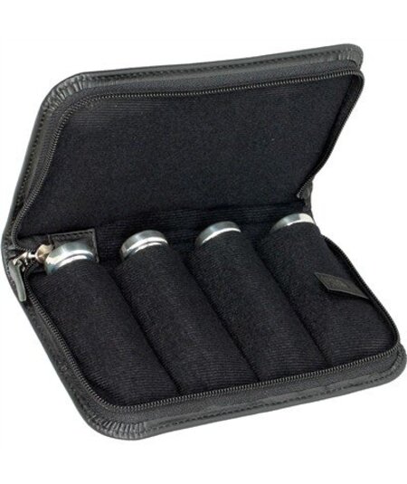 Protec L221 Trumpet / Small Brass Mouthpiece Leather Pouch (4 Piece)
