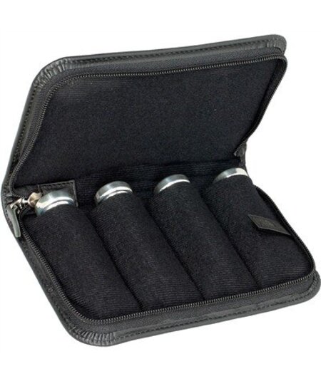 Protec Trumpet / Small Brass Mouthpiece Leather Pouch (4 Piece) L221