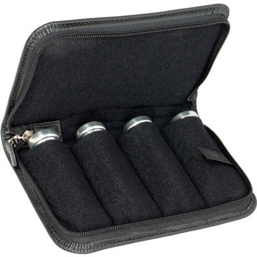 Protec Trumpet / Small Brass Mouthpiece Leather Pouch (4 Piece) L221