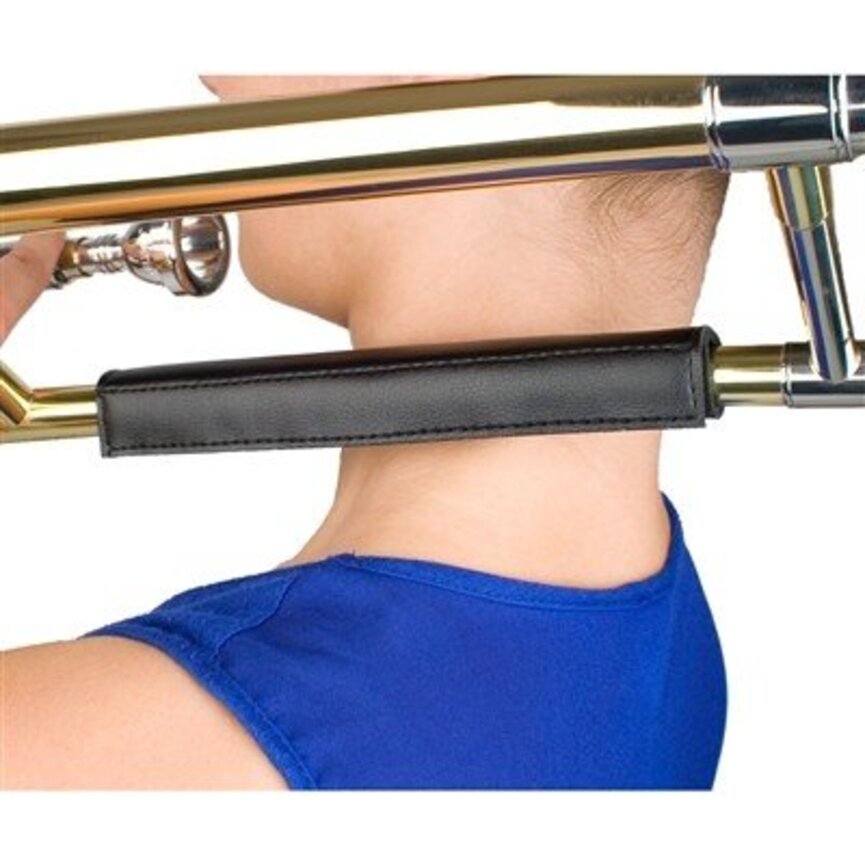 Protec Straight Trombone Padded Leather Neck Guard Black L228