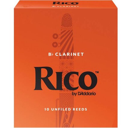 Rico Bb Clarinet Reeds Box of 10