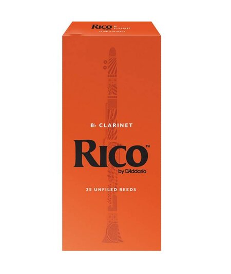 Rico Bb Clarinet Reeds Box of 25