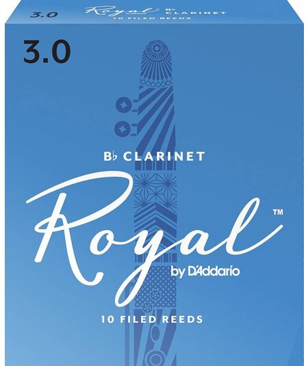 Rico Royal Clarinet Reeds Box of 10