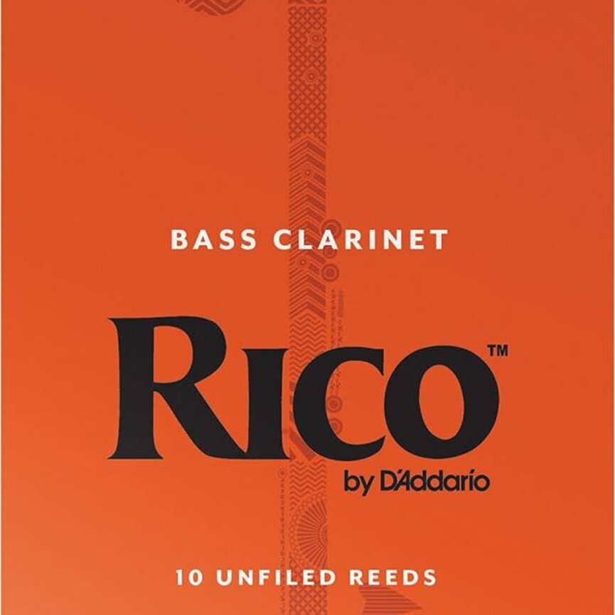 Rico Bass Clarinet Reeds Pack of 25