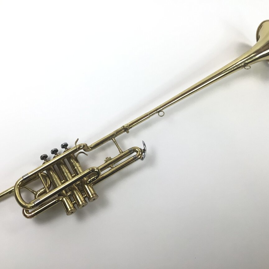 Used DeVillier Bb Herald Trumpet (SN: 610085)