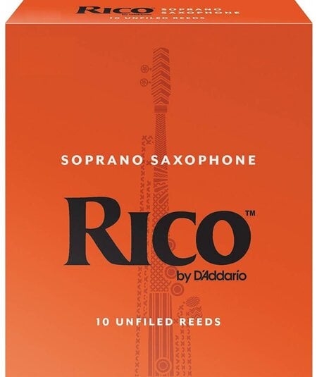 Rico Soprano Sax Reeds Pack of 10