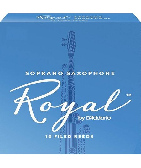 Rico Royal Soprano Sax Reeds, Pack of 10