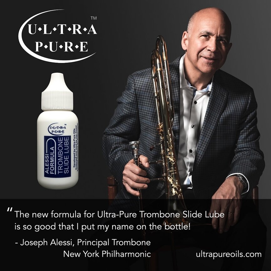 Ultra-Pure Trombone Slide Lube Alessi Formula 30ml / 1 fl oz