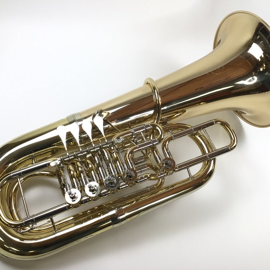 Used John Packer F tuba (SN: 37920107)