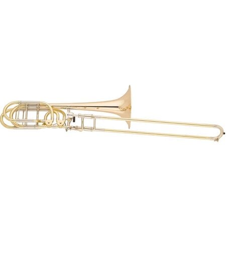 S.E. Shires Q Series Bass Trombone Rotary Valve