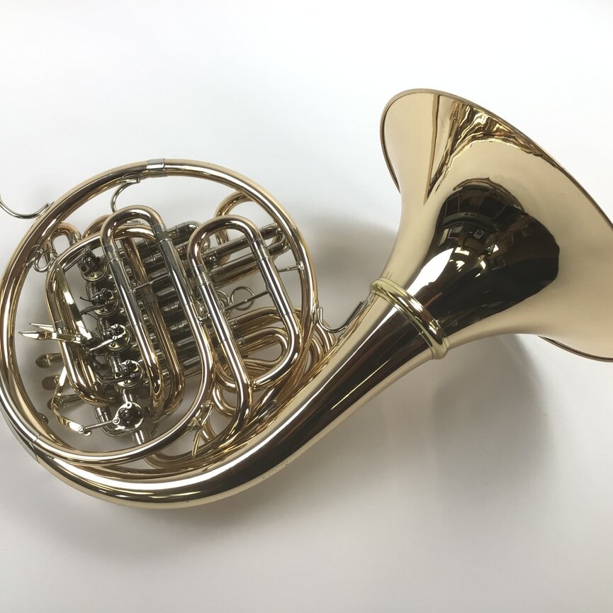 Used Paxman 26A F/Bb Double French Horn (SN: 4153)