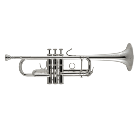Bach Stradivarius Trumpet in C, Silver Plate C180SL229 "25H"
