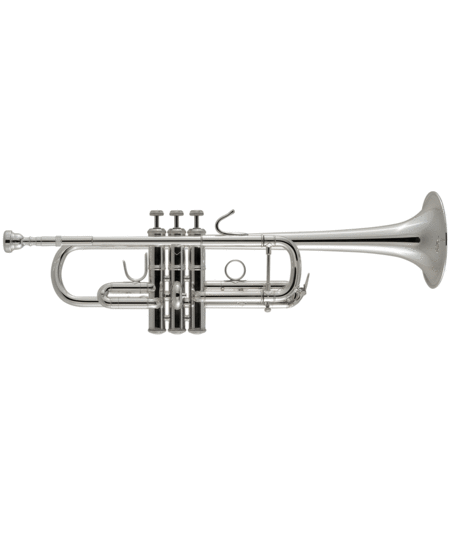 Bach 229/25H C Trumpet Silver Plate