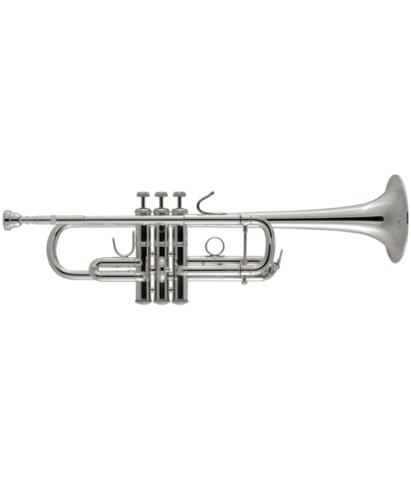 Bach Stradivarius Trumpet in C, Silver Plate C180SL229 "25H"