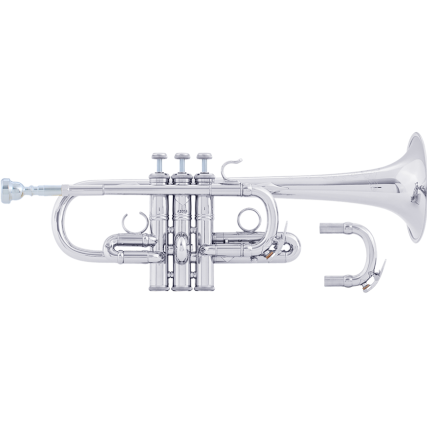 Bach AE190S Eb Trumpet- Silver Plate