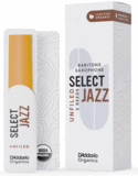 D'Addario Organic Select Jazz Unfiled Baritone Saxophone Reeds