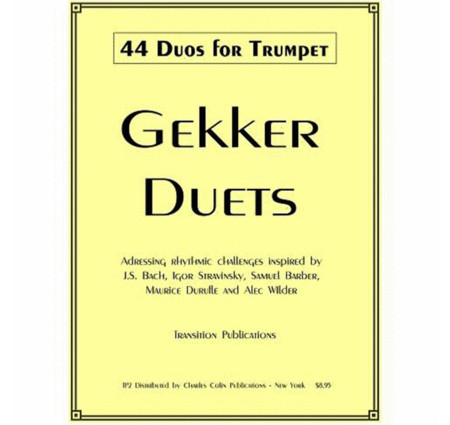 Gekker 44 Duos for Trumpet