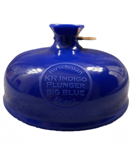 Hirschman Mutes "KR Indigo Big Blue" Trombone Plunger Mute