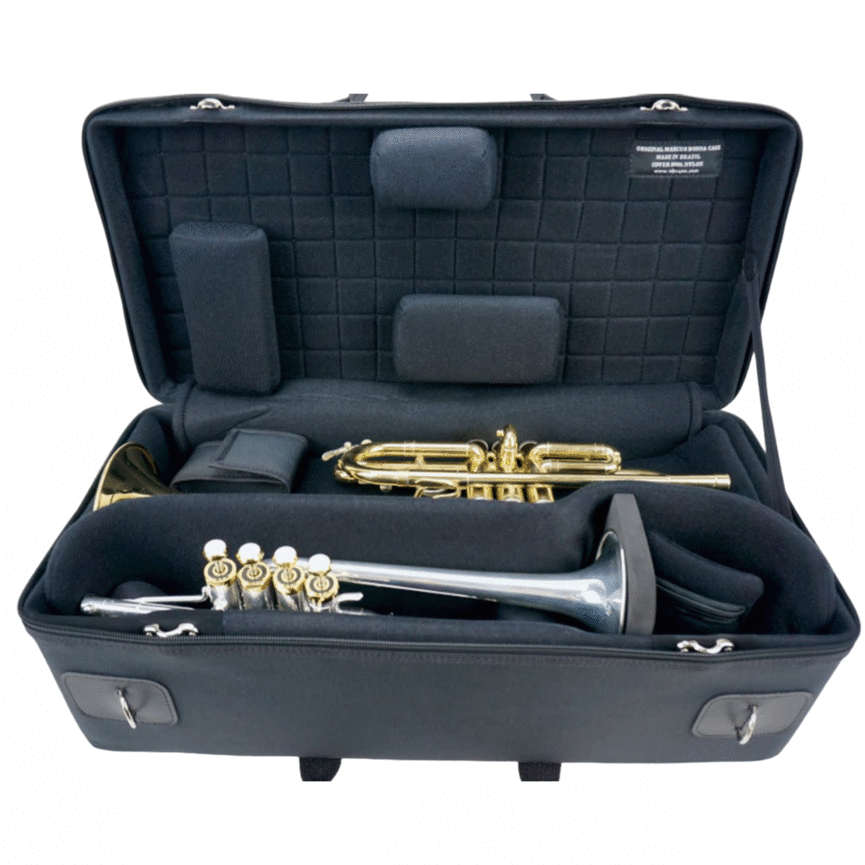 Marcus Bonna Compact Case for 3 Trumpets- Black