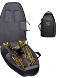 Marcus Bonna Flight Case for 2 Trumpets- Black