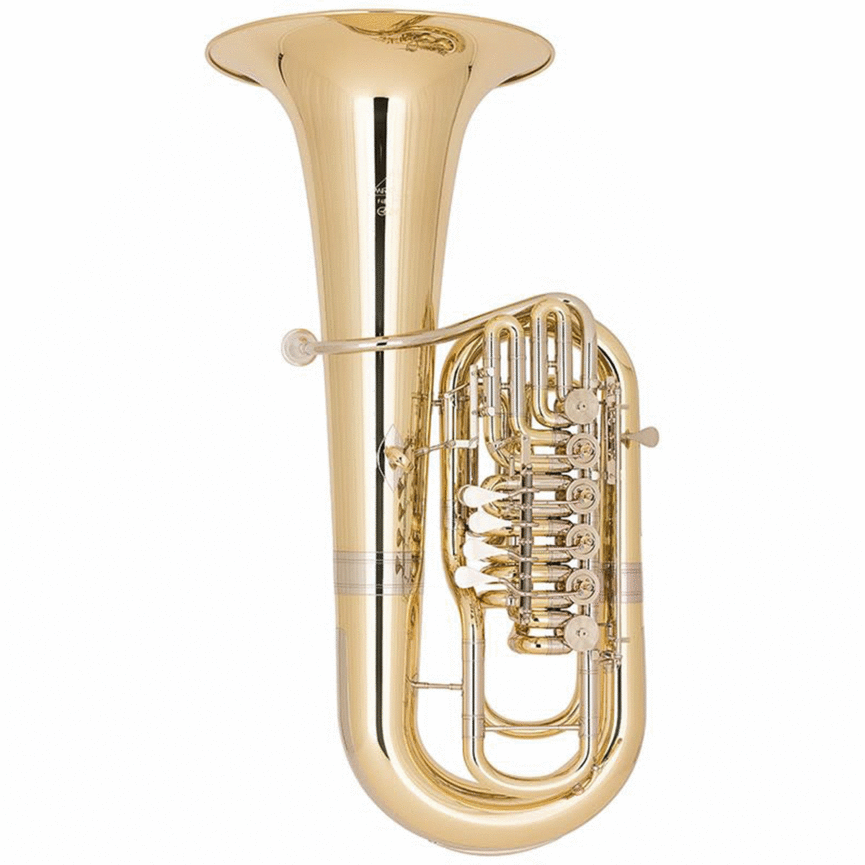 Miraphone Elektra F481-6V F Tuba Yellow Brass 5R/1L