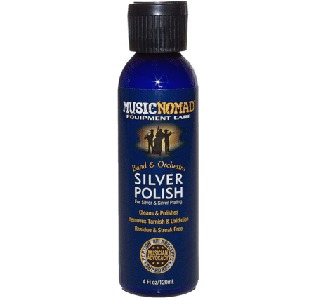 Music Nomad Silver Polish for Silver and Silver Plating 4 oz.