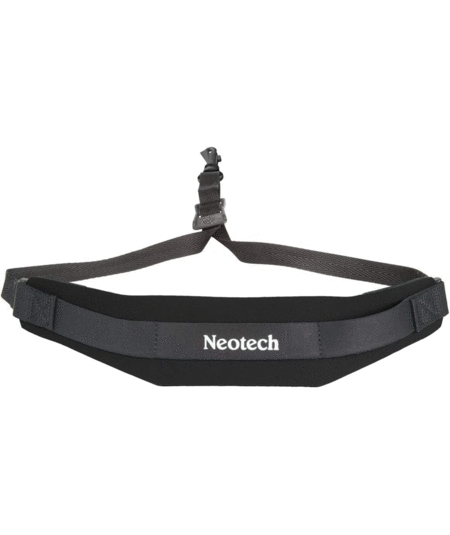 Neotech Saxophone Strap Regular Swivel Hook, Black