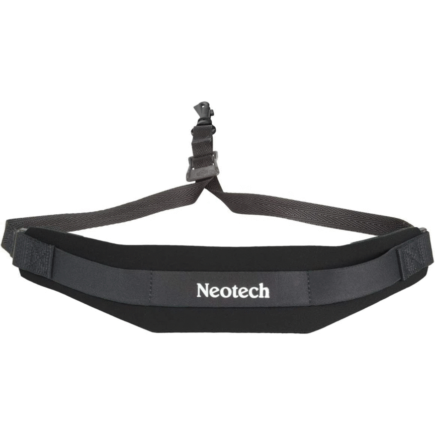Neotech Saxophone Strap Regular Swivel Hook, Black