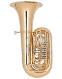 Miraphone BB187-5V-GB Gold Brass Rotor Tuba